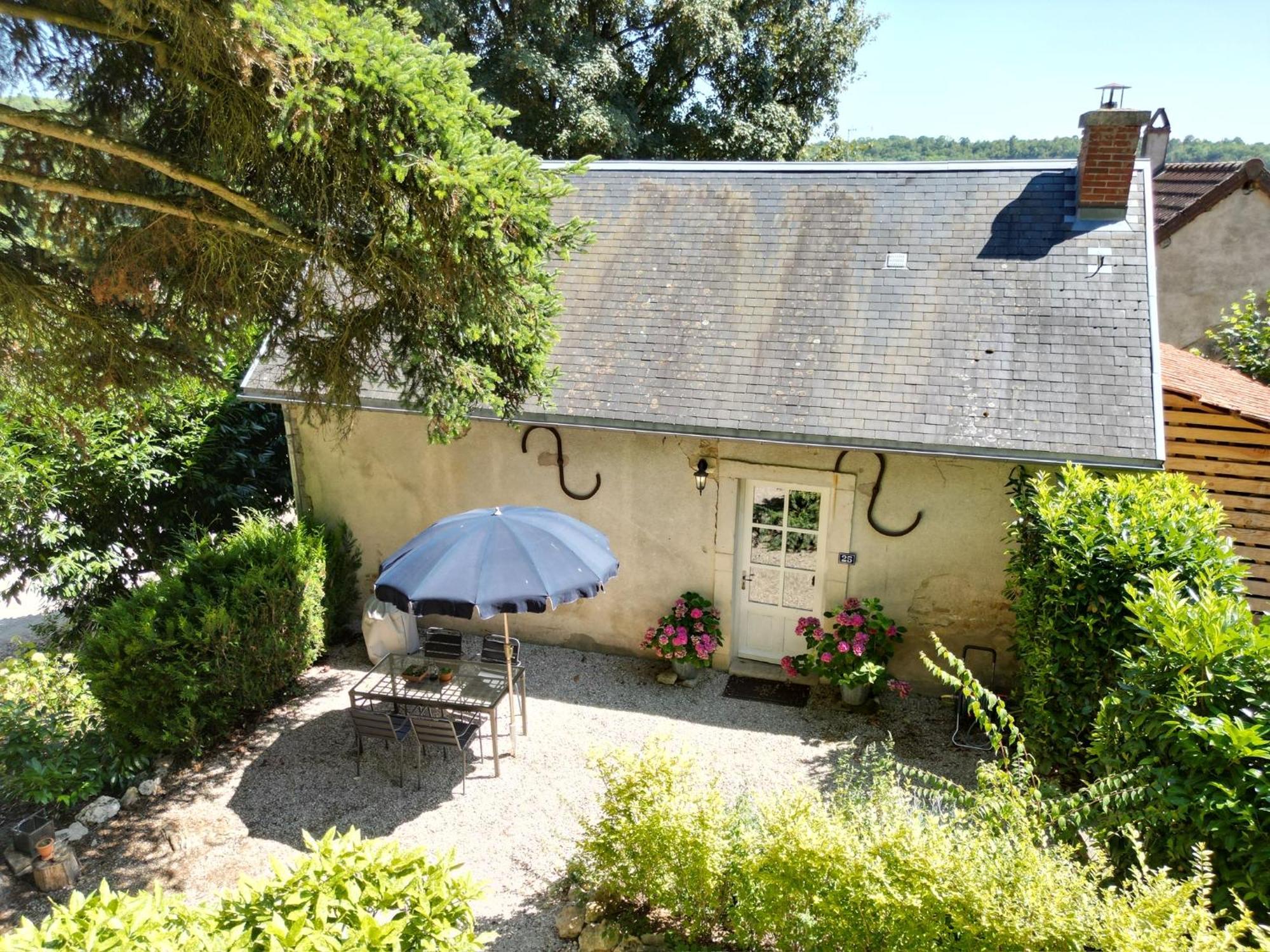Charming Cottage In Chateau Les Roches Gardens Mont-Saint-Jean  Dış mekan fotoğraf