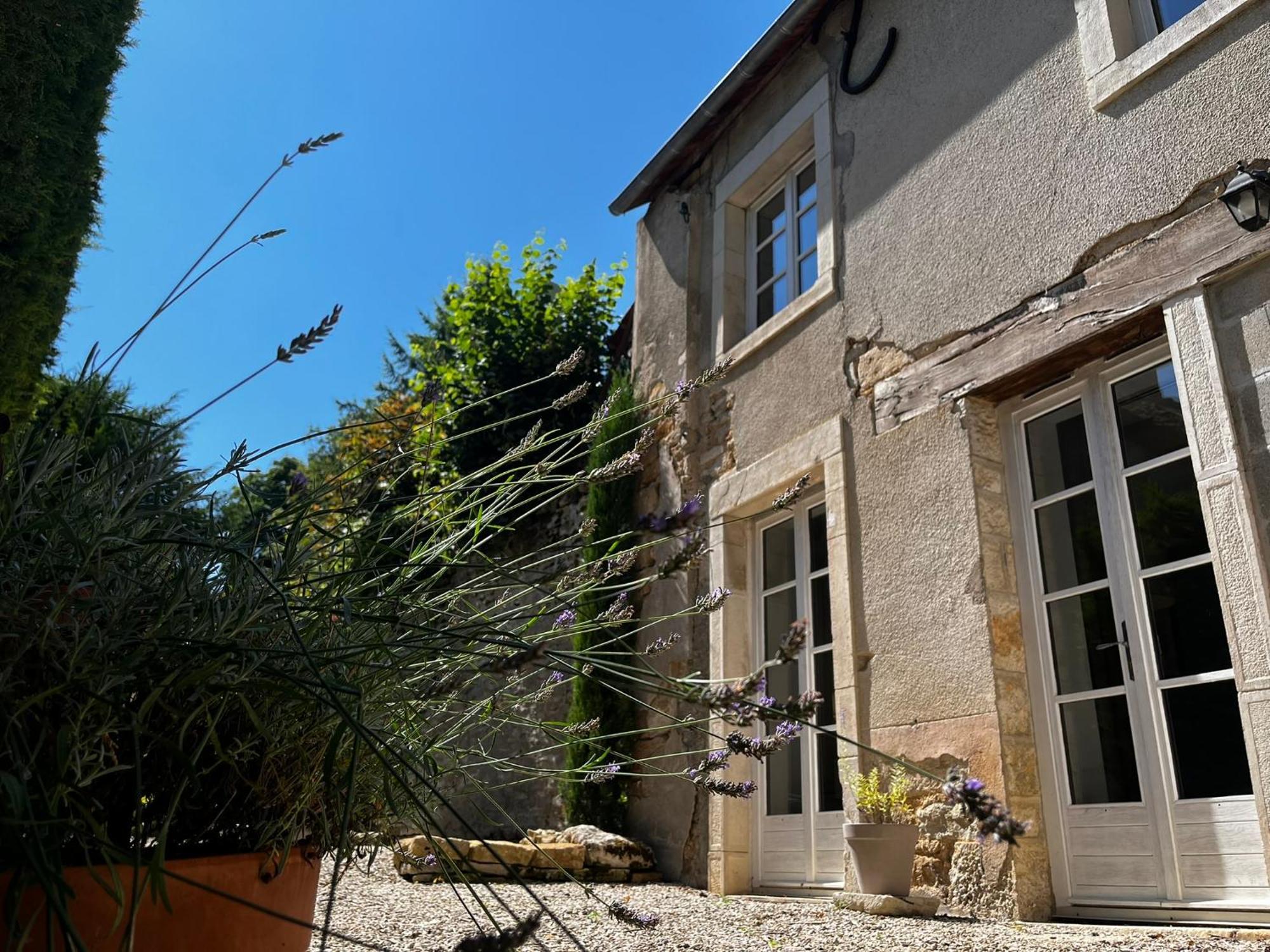 Charming Cottage In Chateau Les Roches Gardens Mont-Saint-Jean  Dış mekan fotoğraf